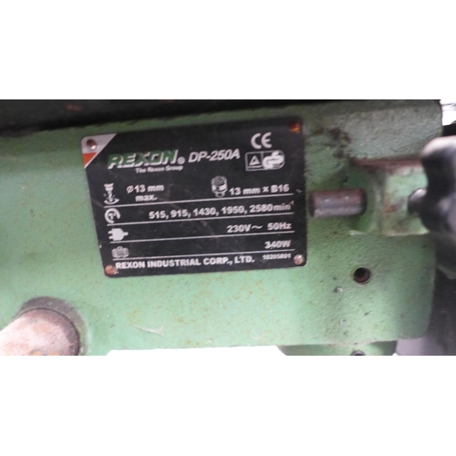 5047 - A Rexon DP250A 240v pillar drill