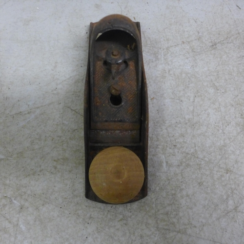 5050 - 3 wood planes - a Marples No.10 rebate plane, a Stanley 220 chariot plane and a Stanley and Bailey N... 