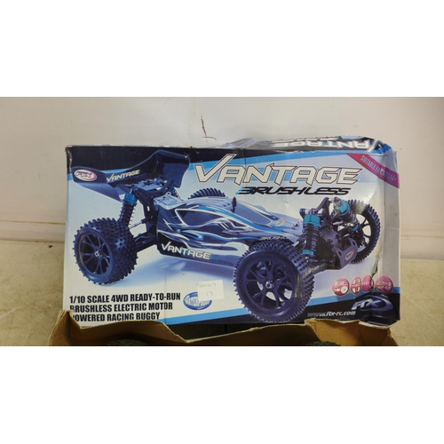 5077 - A Vantage brushless electric remote control car in box