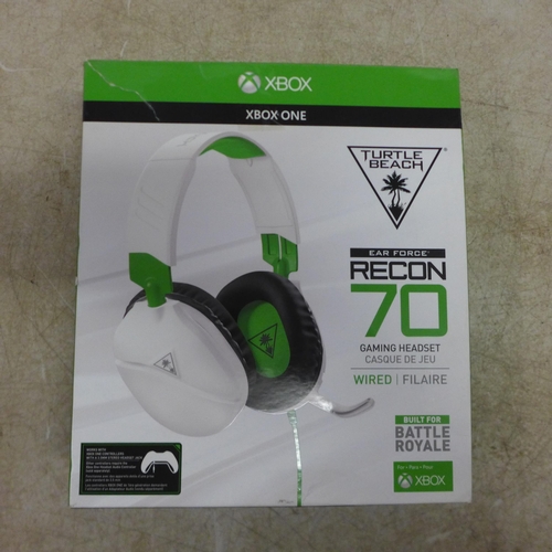 5087 - A quantity of headphones including Turtle Beach Recon 50X, Turtle Beach Recon 70, Turtle Beach Recon... 