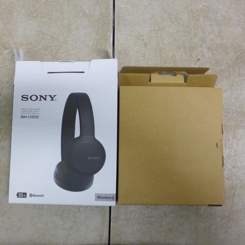 5090 - A quantity of various headphones including Pokémon Max 85 DB kids headphones, Sony WH-CH510 wireless... 