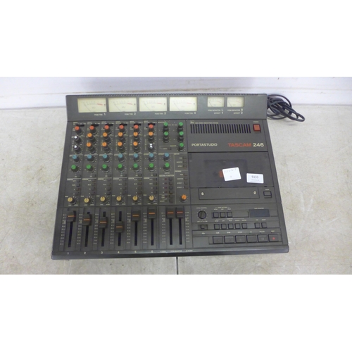 5133 - A Tascam Portastudio 246 mixing station