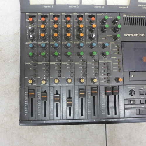 5133 - A Tascam Portastudio 246 mixing station