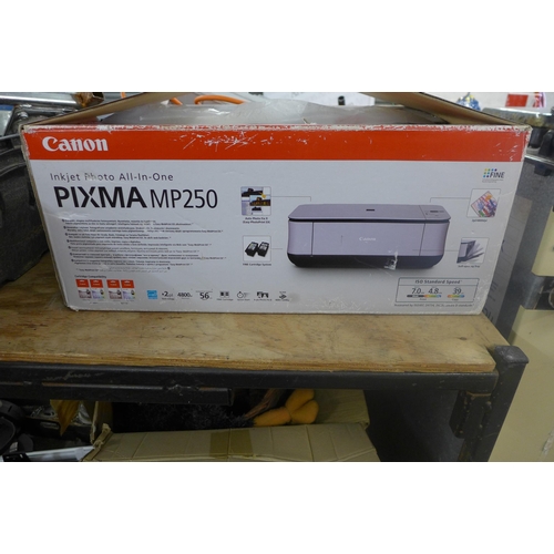 5295 - A Canon PIXMA MP250 inkjet all in one printer