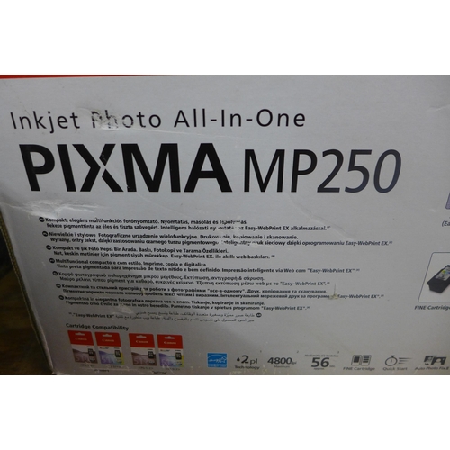 5295 - A Canon PIXMA MP250 inkjet all in one printer