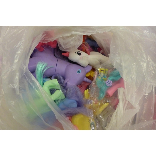 5328 - Two large bags of My Little Pony figures and toys