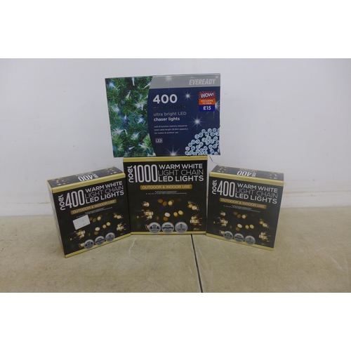 5341 - 4 sets of outdoor/indoor lights