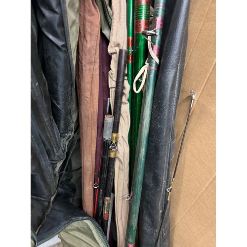 5199A - A large quantity of assorted fishing rods in two rod bags