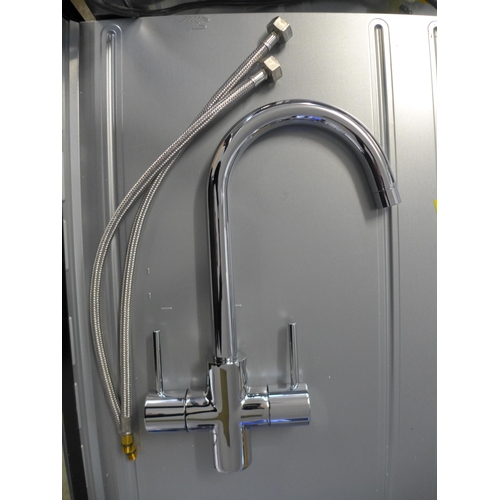 4003 - Kronos Chrome mixer Tap - High/Low Pressure ,original RRP £107.5 + Vat *This lot is subject to Vat