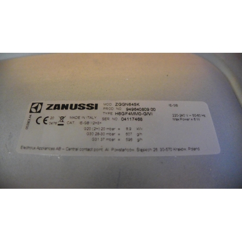 4008 - 2 x Zanussi Gas On Glass 4 Burner Hob. (missing burners) original RRP £307.5 + Vat  *This lot is sub... 