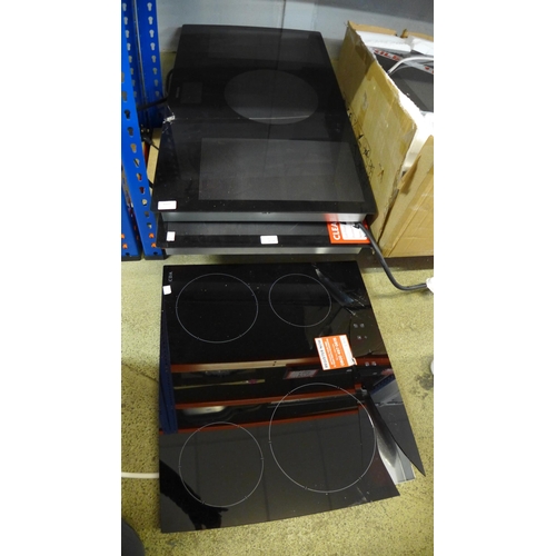 4009 - 3x Mixed Broken hobs inc 2x Karlson Flex Zone Induction Hobs and CDA 4 Zone Ceramic Hob *This lot is... 