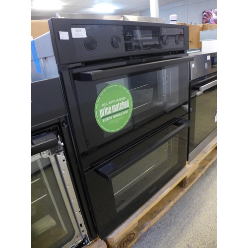 4033 - Zanussi Built-under Double Oven with AirFry ,original RRP £499.17 + Vat  *This lot is subject to Vat