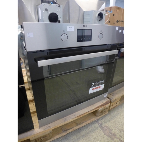 4034 - AEG Single Pyrolytic Oven ,original RRP £582.5 + Vat  *This lot is subject to Vat