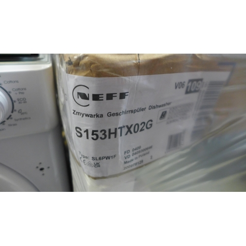 4043 - Neff Fully Integrated Dishwasher With Home Connect ,original RRP £474.17 + Vat  *This lot is subject... 