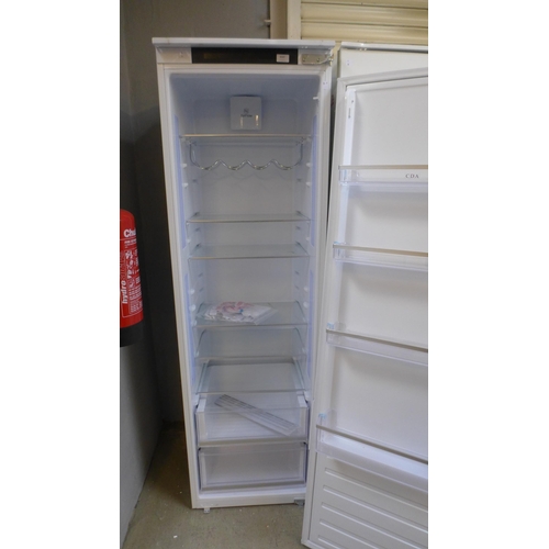 4069 - CDA Integrated Tower Fridge ,original RRP £513.33 + Vat (Door needs attention) *This lot is subject ... 