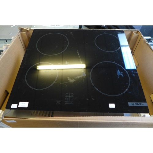 4078 - Bosch induction Hob, original RRP £398 + Vat  *This lot is subject to Vat