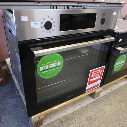 4212 - Zanussi Single Pyrolytic Oven ,original RRP £349.17 + Vat 
 *This lot is subject to Vat