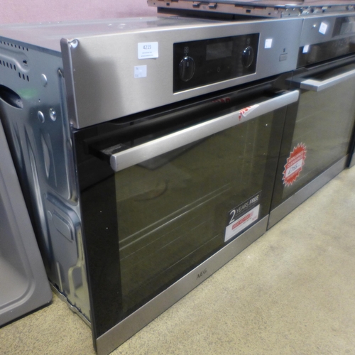 4215 - AEG Multifunction Oven ,original RRP £340.83 + Vat  *This lot is subject to Vat