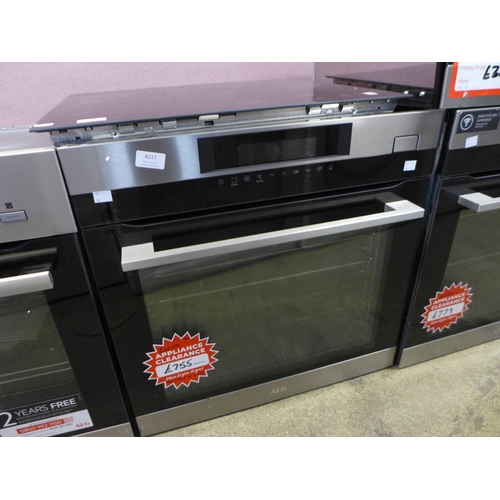 4217 - AEG Single Multi-Function Oven -original RRP £690.84 + Vat  *This lot is subject to Vat