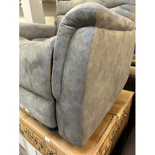 3162 - Felix Reclining Fabric Swivel Reclining Chair, Original RRP £316.66 + Vat (4217-7) *This lot is subj... 