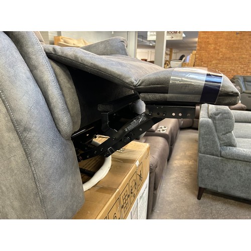 3162 - Felix Reclining Fabric Swivel Reclining Chair, Original RRP £316.66 + Vat (4217-7) *This lot is subj... 