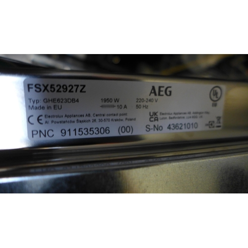 4109 - AEG Fully Integrated Sliding Hinge Dishwasher with MaxiFlex Drawer (Transit damage) ,original RRP £4... 