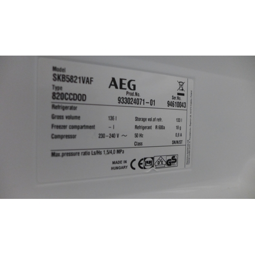 4111 - AEG Built Under Fridge (Door requires attention), original RRP £333.33 + Vat *This lot is subject to... 