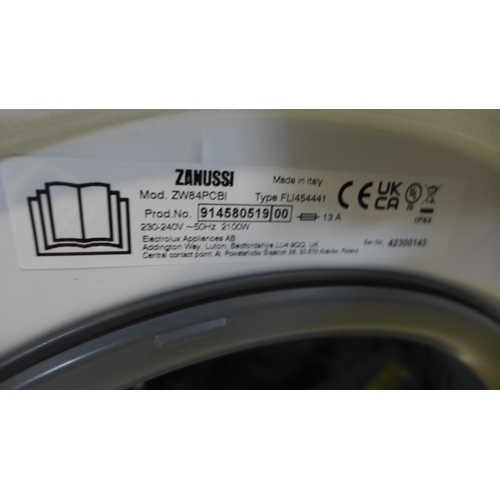 4113 - Zanussi Integrated Flextime Washing Machine 8kg ,original RRP £540.83 + Vat *This lot is subject to ... 