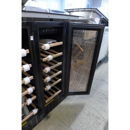 4116 - Viceroy Under Counter Wine Cooler (Damaged door) ,original RRP £332.5 + Vat  *This lot is subject to... 