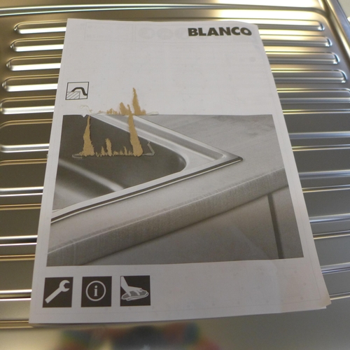 4119 - Blanco 1.5 Bowl Stainless Steel Sink, original RRP £132.5 + Vat  *This lot is subject to Vat