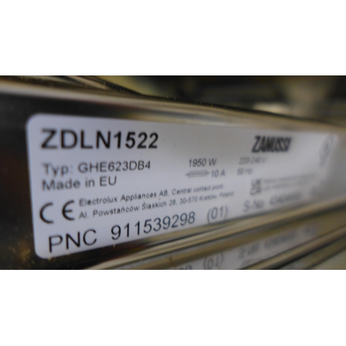 4122 - Zanussi Fully Integrated Sliding Hinge Dishwasher ,original RRP £357.5 + Vat *This lot is subject to... 