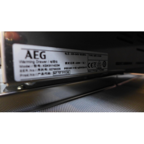 4126 - AEG Warmer Drawer  *This lot is subject to Vat