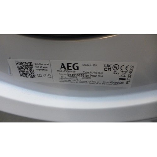 4127 - AEG Freestanding Washing Machine 10kg 5000 series with auto sense ,original RRP £374.99 + Vat  *This... 