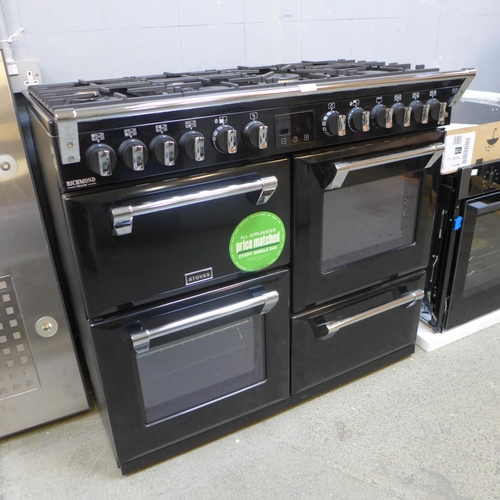 4132 - Stoves Richmond Deluxe 7 Burner Range Cooker *This lot is subject to Vat