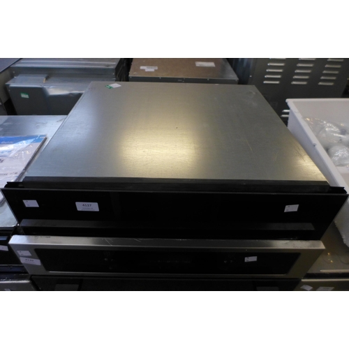 4137 - AEG Blackline Warming Drawer ,original RRP £445.84 + Vat  *This lot is subject to Vat