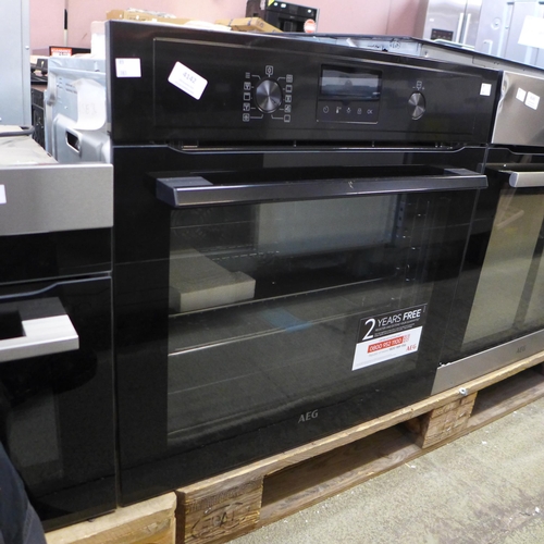 4142 - AEG Pyrolytic Single Oven, original RRP £416.66 + Vat *This lot is subject to Vat