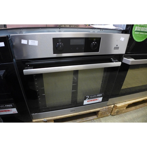 4143 - AEG Single Oven, original RRP £489 + Vat *This lot is subject to Vat