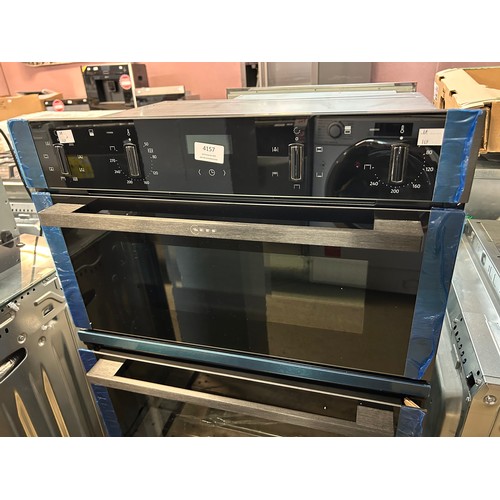 4157 - Neff N50 Built In Double Oven ,original RRP £932.5 + Vat  *This lot is subject to Vat