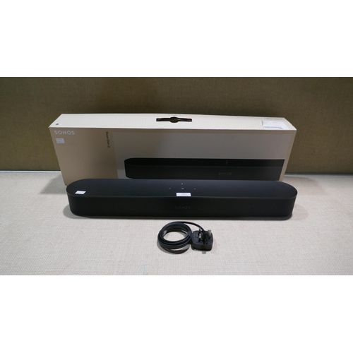 6001 - Sonos Beam Gen 2 black Sound bar with box and charging lead, Original RRP £379.99 + Vat  (345-497) *... 