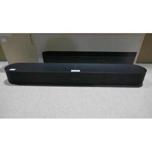 6001 - Sonos Beam Gen 2 black Sound bar with box and charging lead, Original RRP £379.99 + Vat  (345-497) *... 