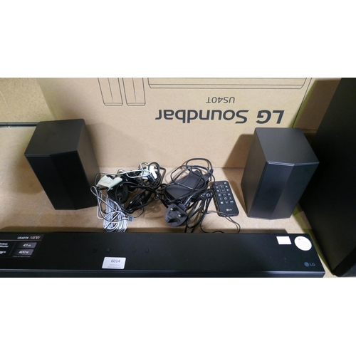 6014 - LG Soundbar and sub woofer with box, power leads and remote, Original RRP £239.99 + Vat  (345-532) *... 