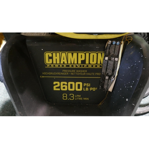 6023 - Champion 2600PSI Petrol Pressure Washer, Original RRP £299.99 + Vat  (345-279) *This lot is subject ... 