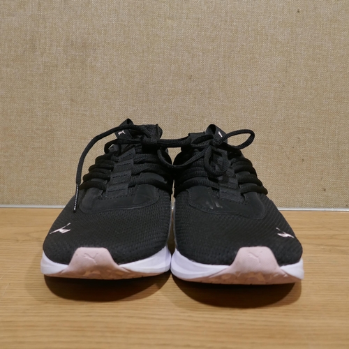 6129 - A pair of Puma Star Vital Refresh Women's Black and Chalk Pink trainers, Size UK6.5 - Damaged (345-6... 