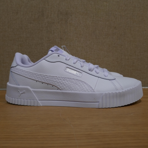 6141 - A pair of Puma C Crew Snake White trainers with box, Size UK6.5 (345-704) *This lot is subject to Va... 