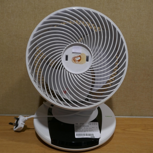 6189 - Meaco Air Circulator and a Iris Woozoo White Fan (345-632,671) *This lot is subject to Vat