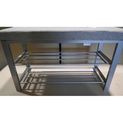 6031 - Neatfreak Shoe Storage Bench  (345-170) *This lot is subject to Vat