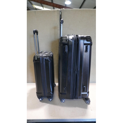 6032 - Samsonite Endure 2 piece Hardside Luggage Set (Large has broken zip) Original RRP £119.99 + Vat  (34... 