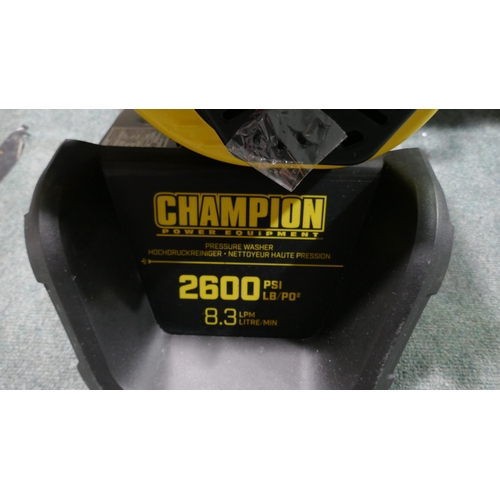 6034 - Champion 2600PSI Petrol Pressure Washer with box and accessories, Original RRP £299.99 + Vat  (345-4... 