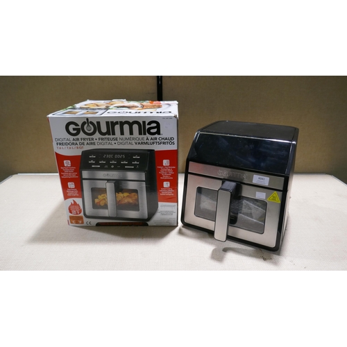 6041 - Gourmia Window Air Fryer with box and accessories (345-514) *This lot is subject to Vat