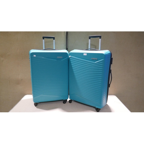 6045 - Two American Tourister Jet Driver Hardside Suitcases (345-133,134) *This lot is subject to Vat